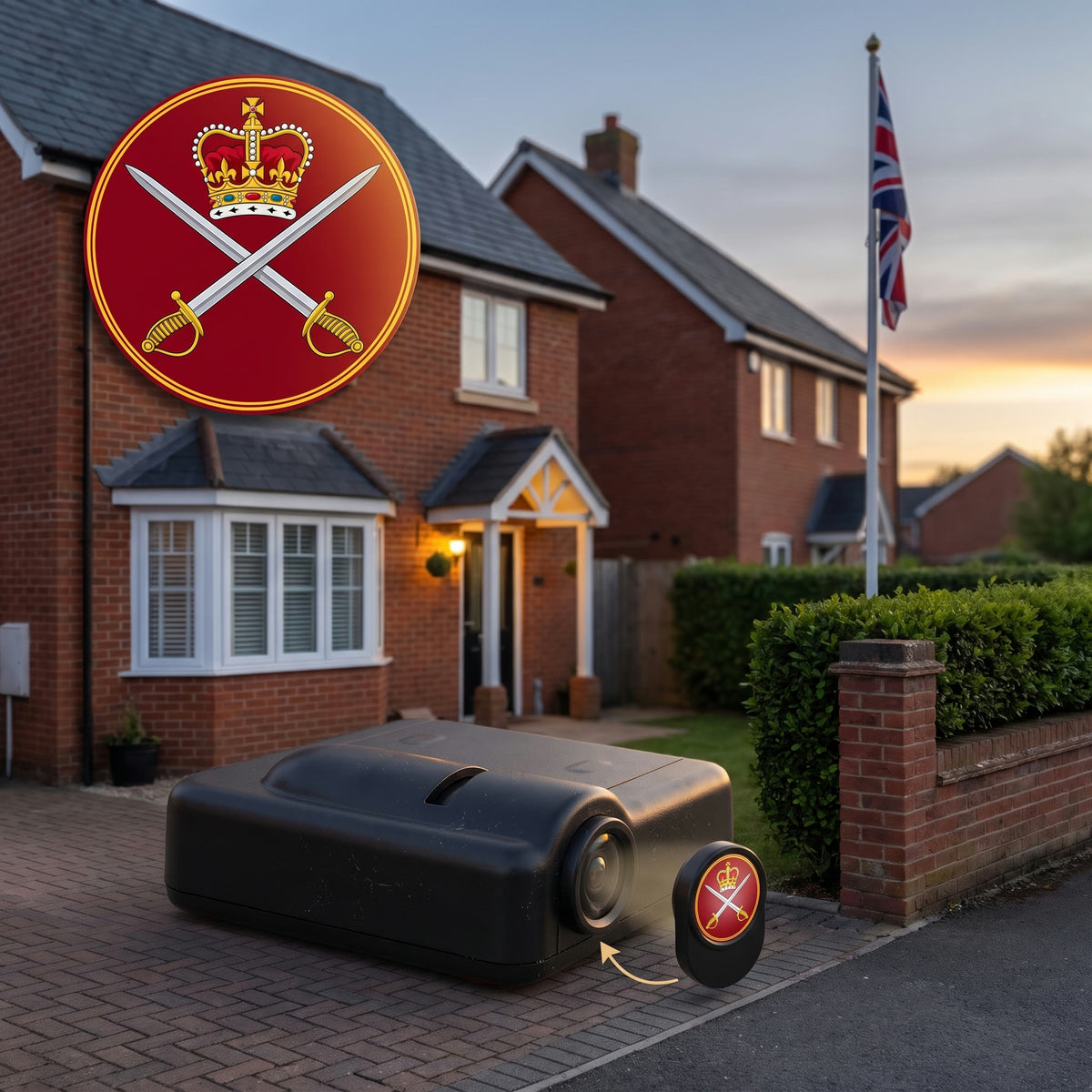 VALOURMARK™ Car Door Projector